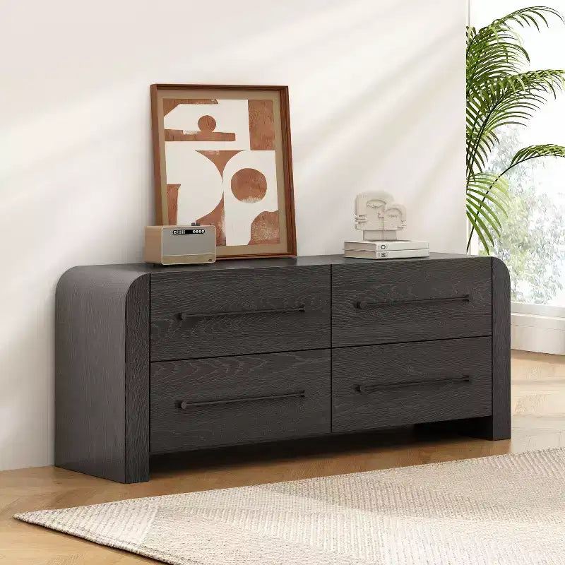 Commode moderne à 4 tiroirs de 160 cm